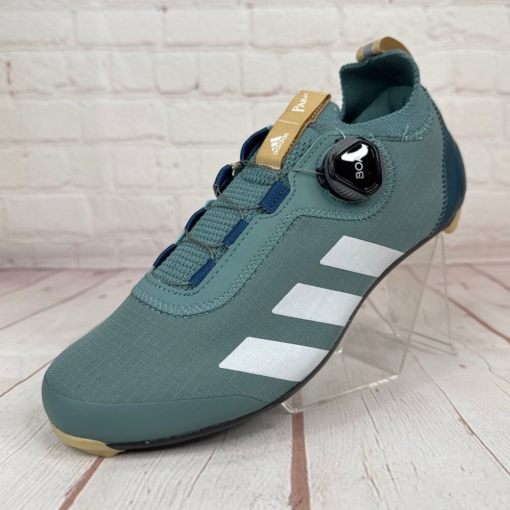 Adidas x Parley Road BOA Cycling Shoes 'Hazy Emerald' M Sz 6/W Sz 7 (GX8931) - Picture 3 of 11